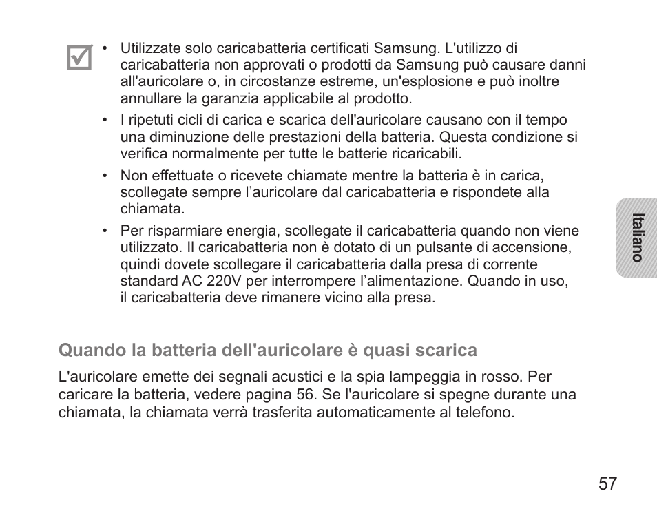 Samsung HM5000 User Manual | Page 59 / 134