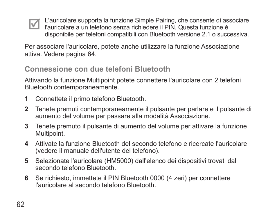 Samsung HM5000 User Manual | Page 64 / 134