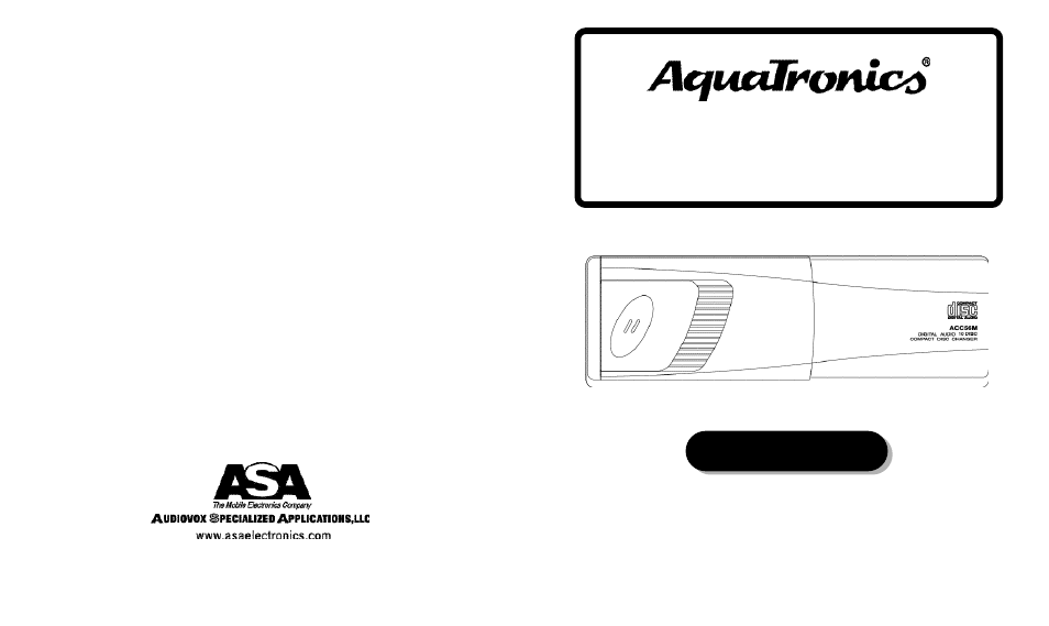ASA ACC56M User Manual | 10 pages