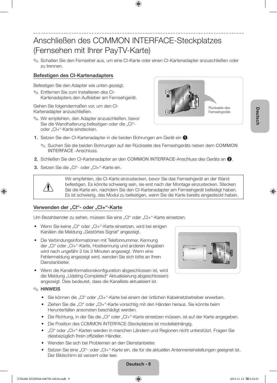 Samsung UE32F6200AW User Manual | Page 49 / 81