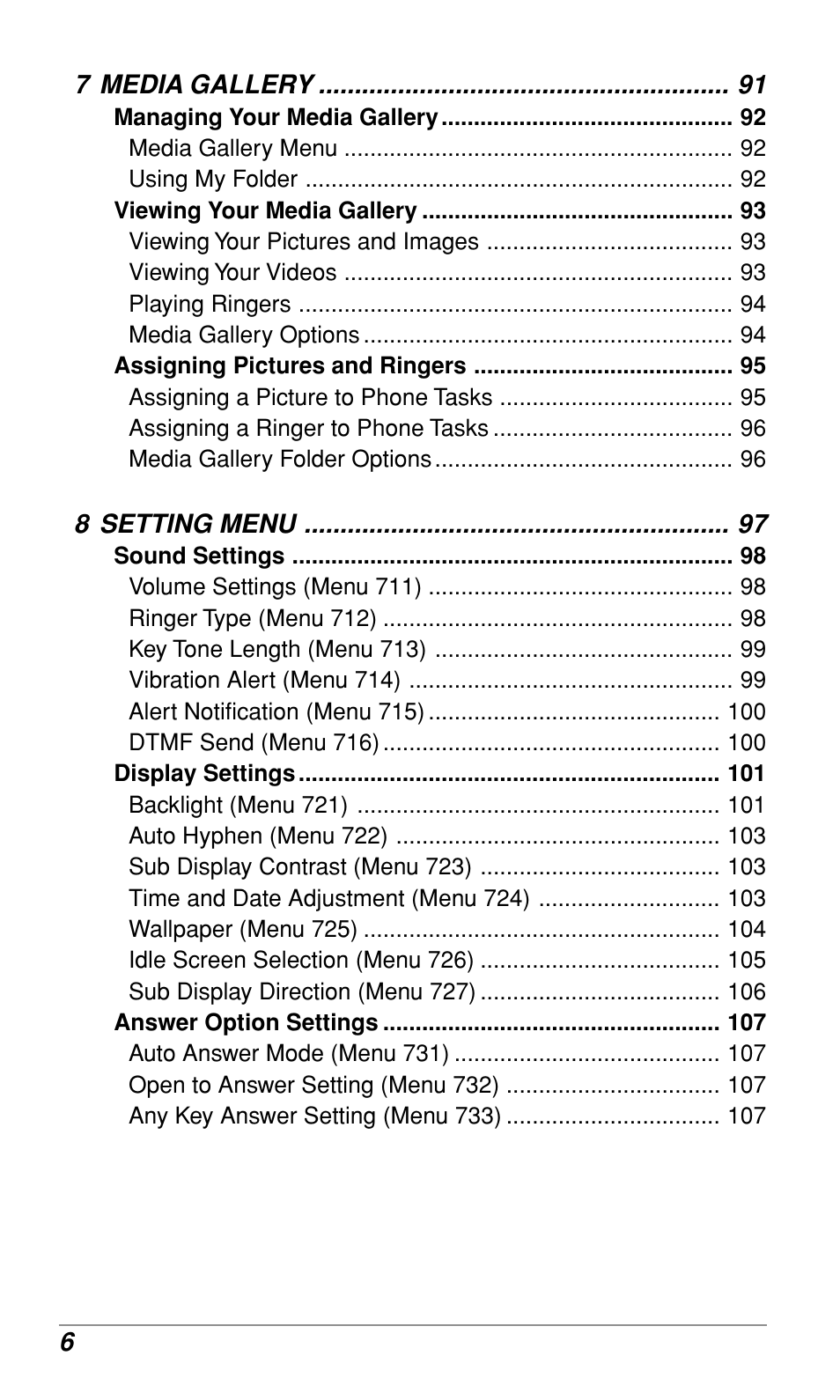 Audiovox CDM-9900 User Manual | Page 8 / 162