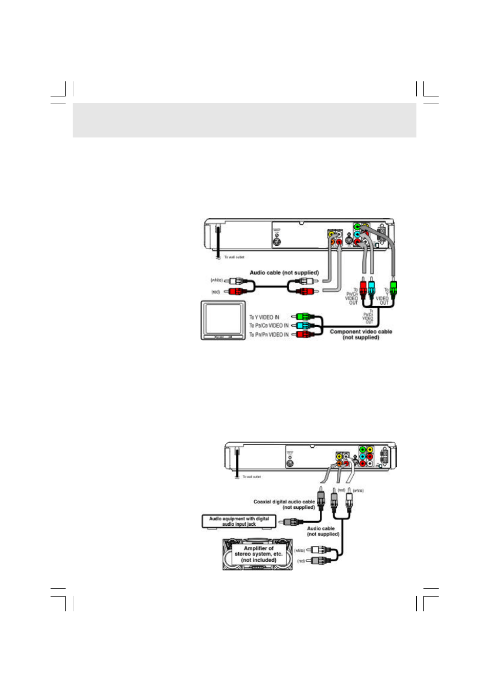 Setup, B. connecting another source | Audiovox DVD Home Theatre System CD-R/RW CD Playback User Manual | Page 12 / 40