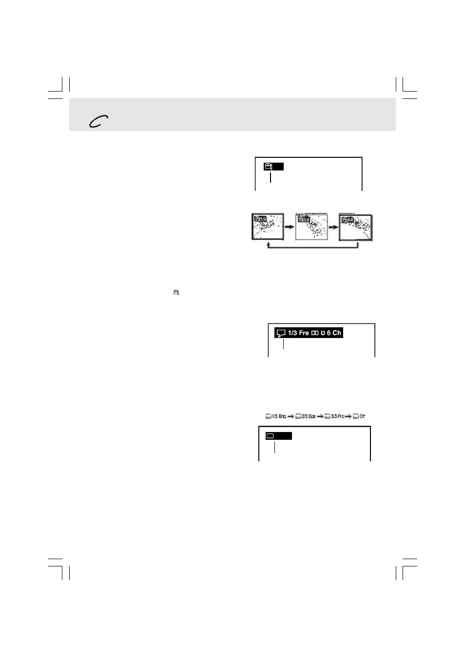 Playing a disc, Angle selection, Audio selection | Subtitle selection | Audiovox DVD Home Theatre System CD-R/RW CD Playback User Manual | Page 21 / 40