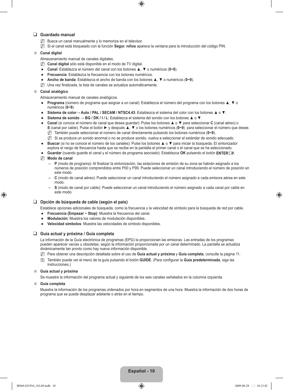 Samsung LE19B450C4W User Manual | Page 184 / 318