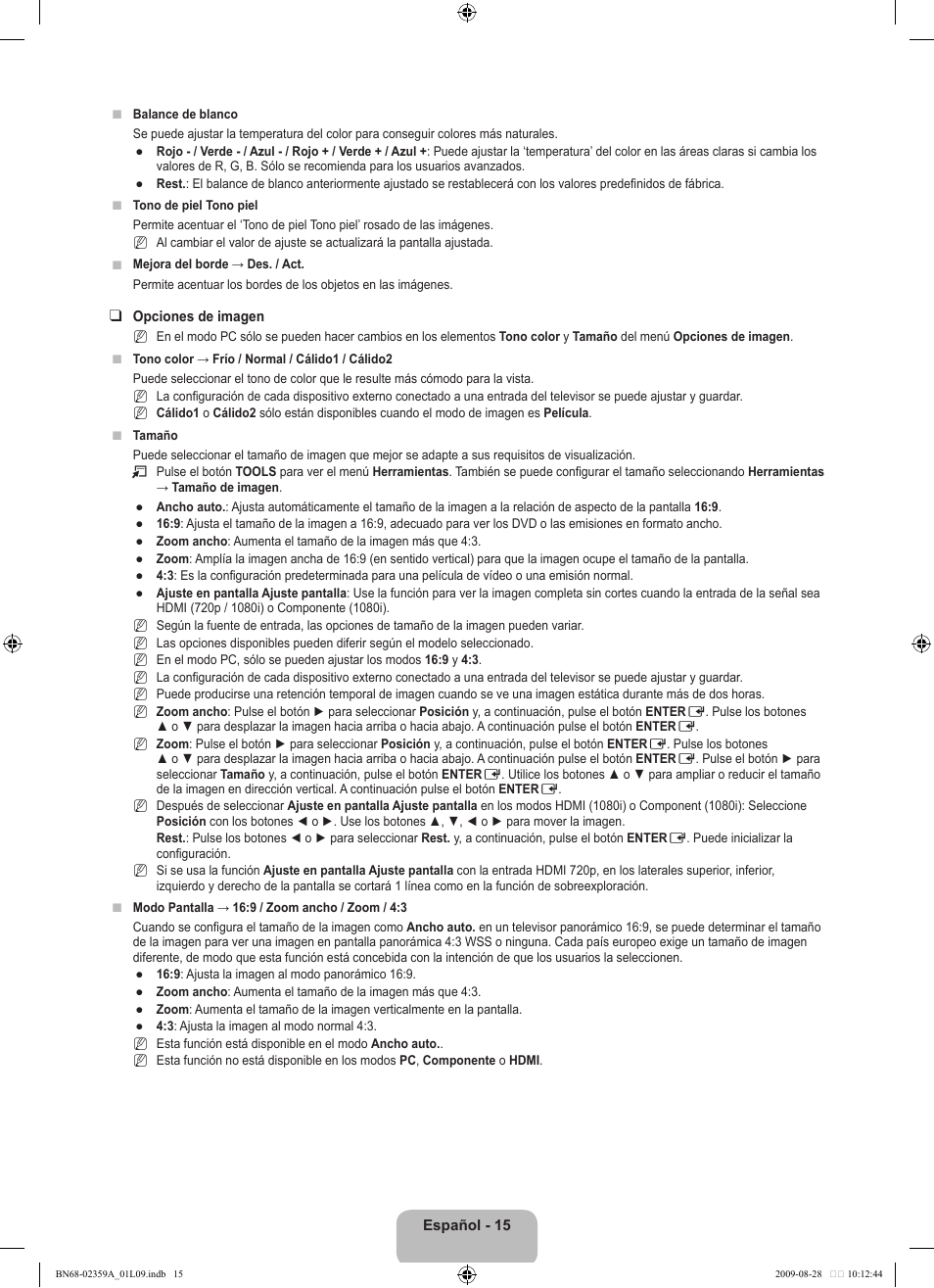 Samsung LE19B450C4W User Manual | Page 189 / 318