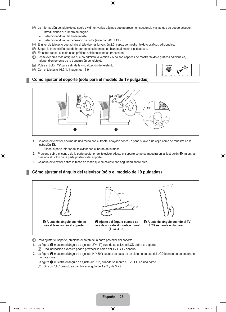 Samsung LE19B450C4W User Manual | Page 200 / 318