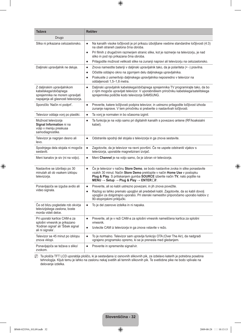 Samsung LE19B450C4W User Manual | Page 274 / 318