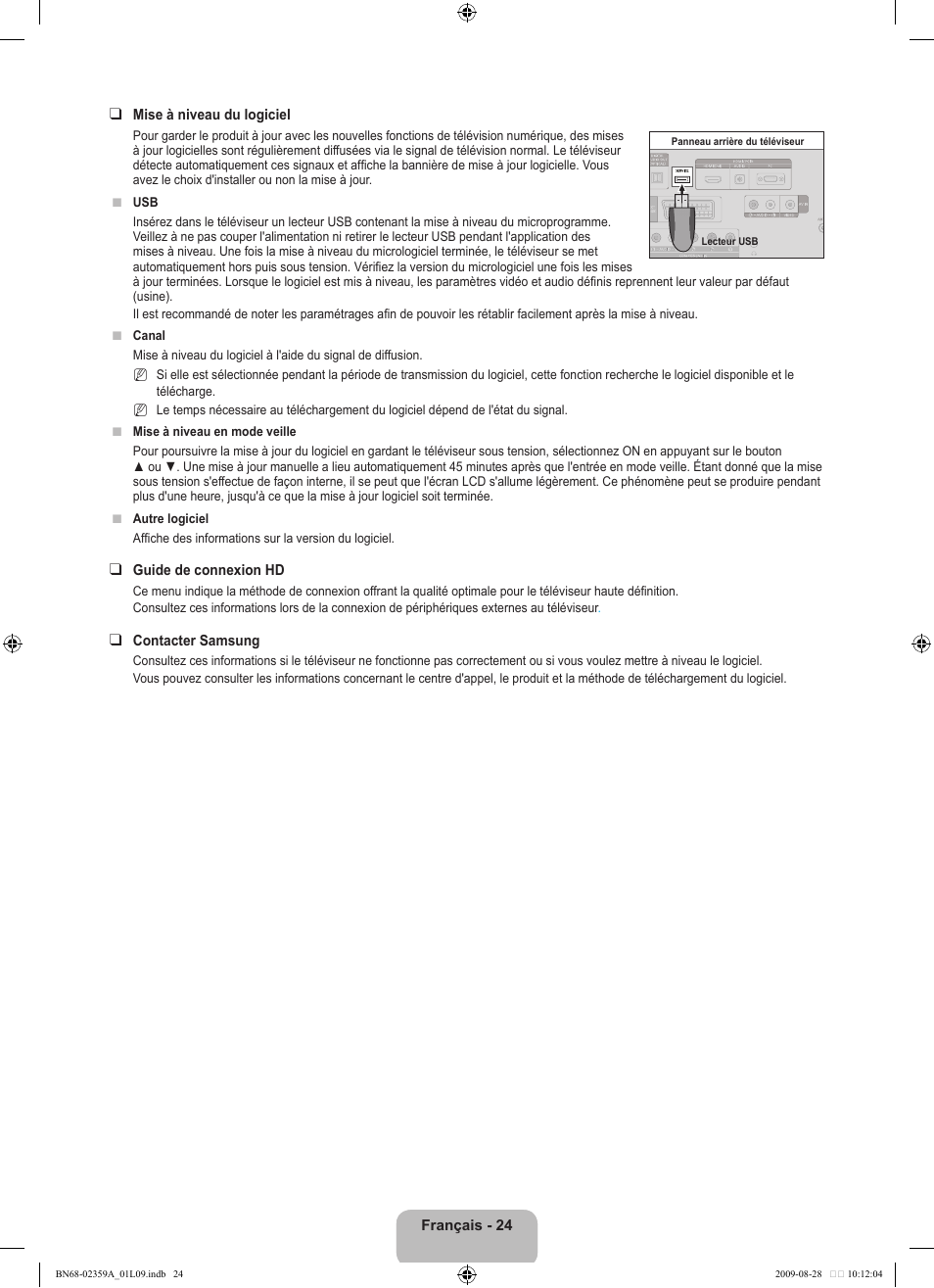 Samsung LE19B450C4W User Manual | Page 60 / 318