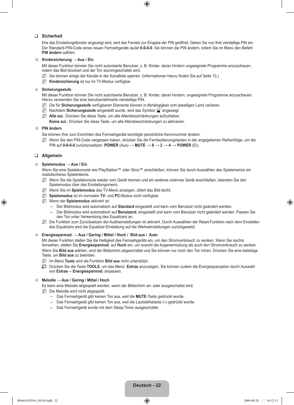 Samsung LE19B450C4W User Manual | Page 92 / 318
