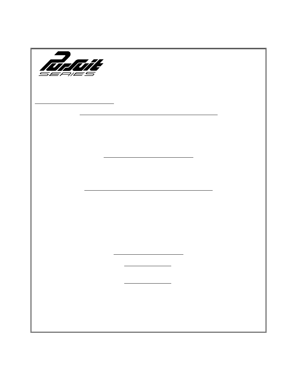 Audiovox PRO 9246FT User Manual | 6 pages