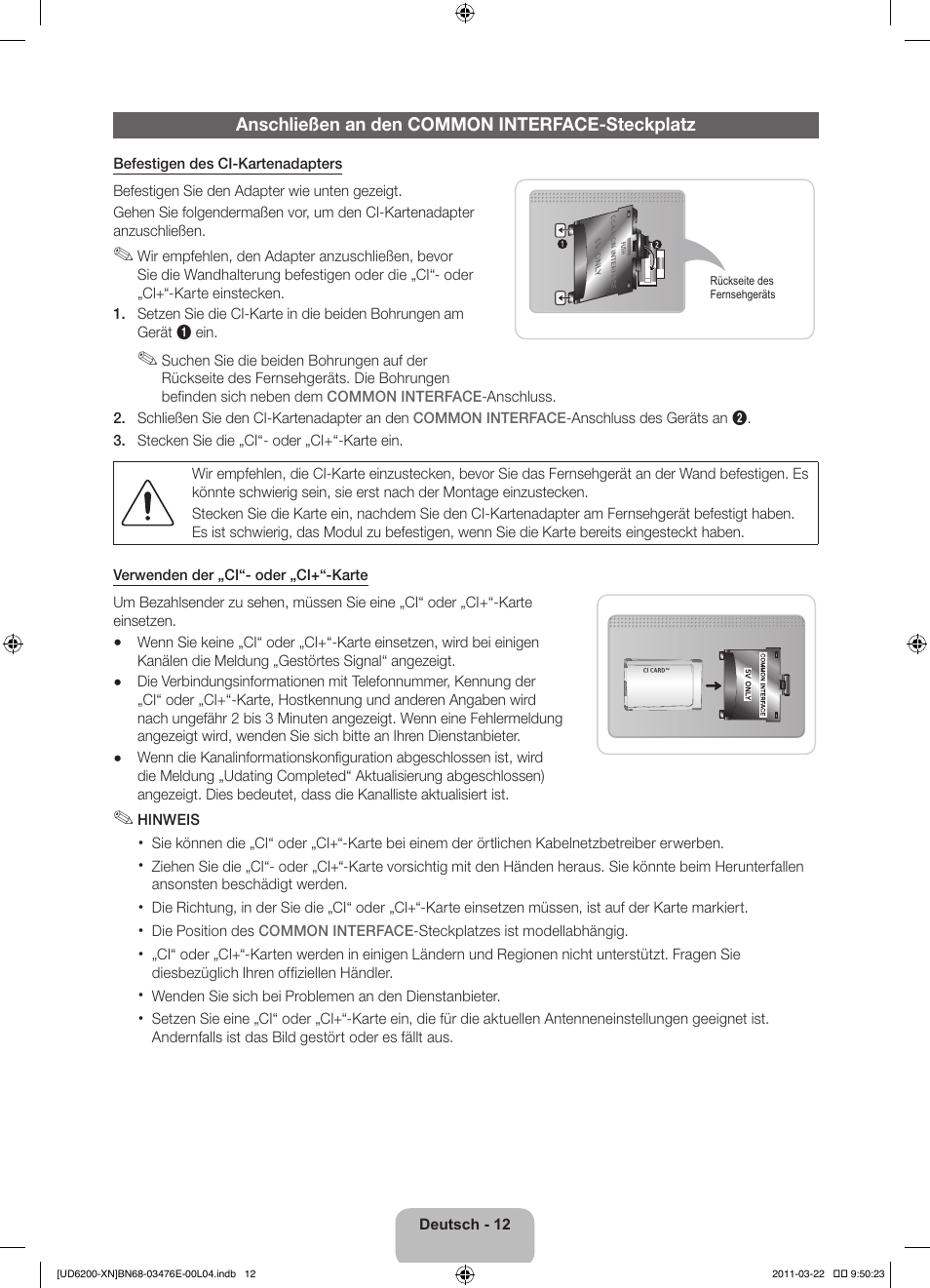 Samsung UE37D6200TS User Manual | Page 56 / 86