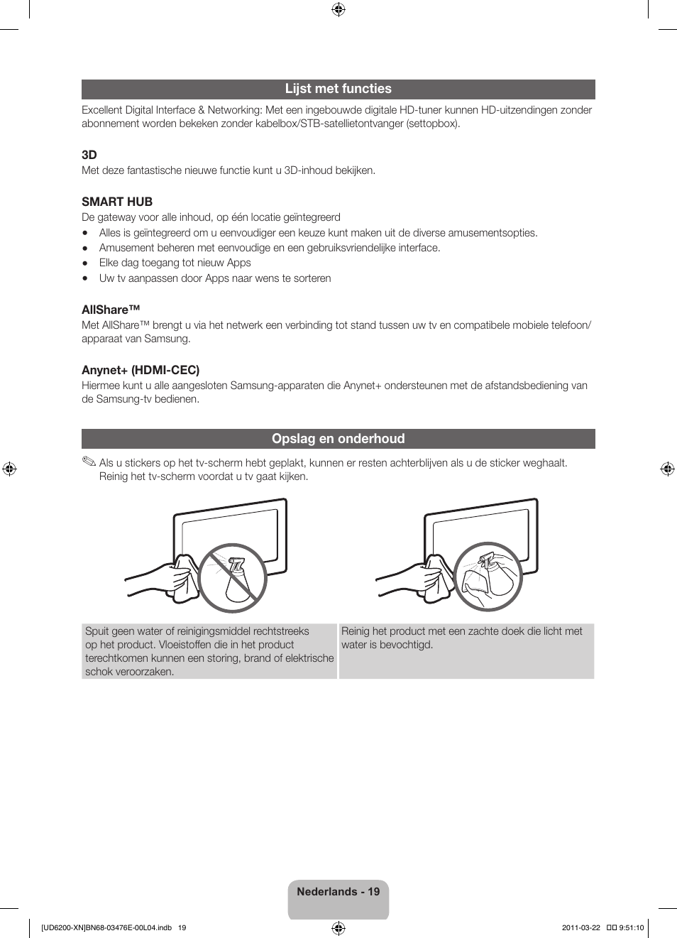 Samsung UE37D6200TS User Manual | Page 83 / 86