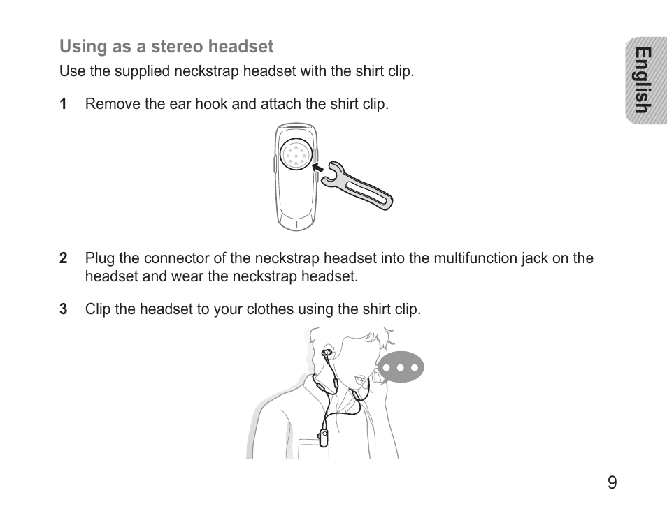 English | Samsung BHM3500 User Manual | Page 12 / 143