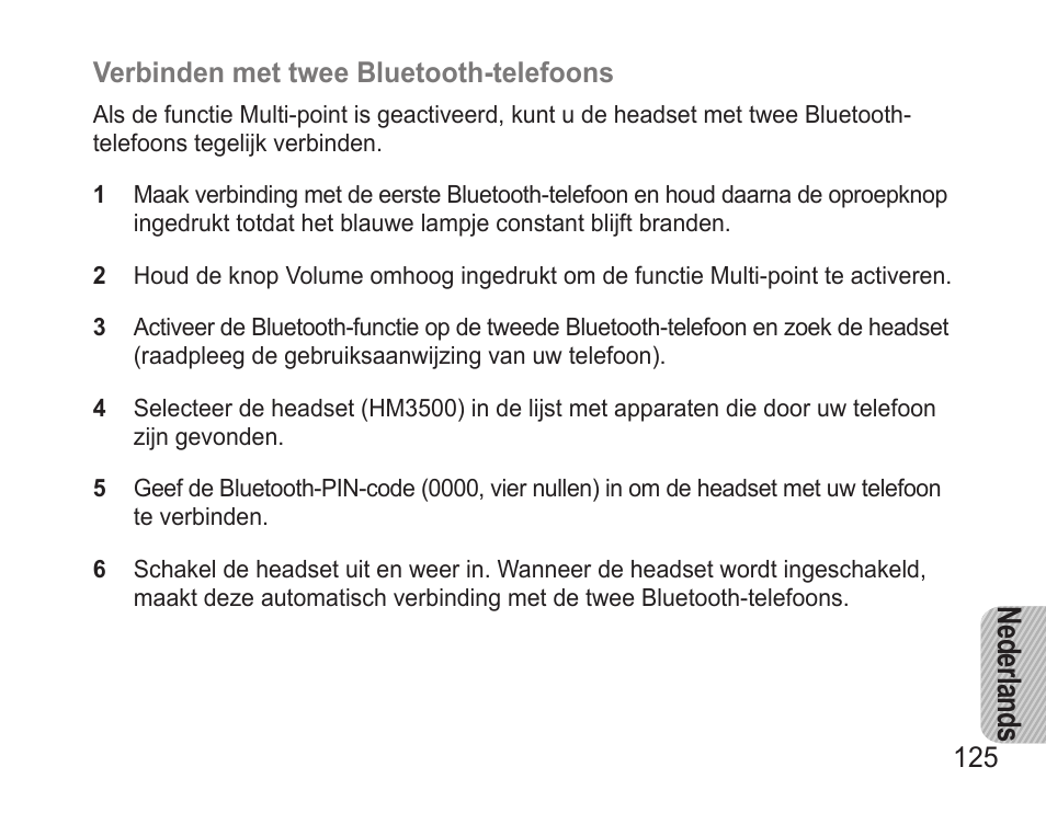 Ne der lan ds | Samsung BHM3500 User Manual | Page 128 / 143