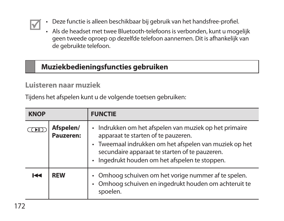Muziekbedieningsfuncties gebruiken | Samsung BHS6000 User Manual | Page 174 / 184