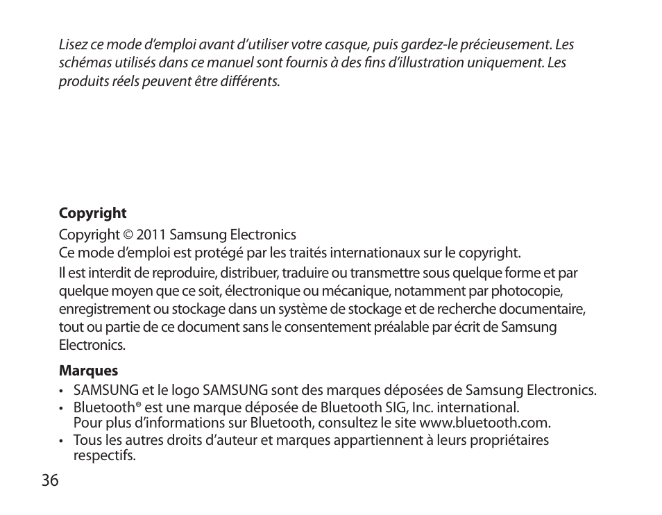 Samsung BHS6000 User Manual | Page 38 / 184