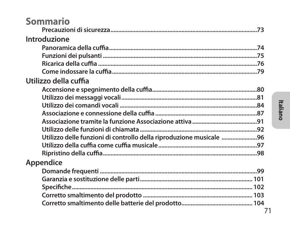 Samsung BHS6000 User Manual | Page 73 / 184