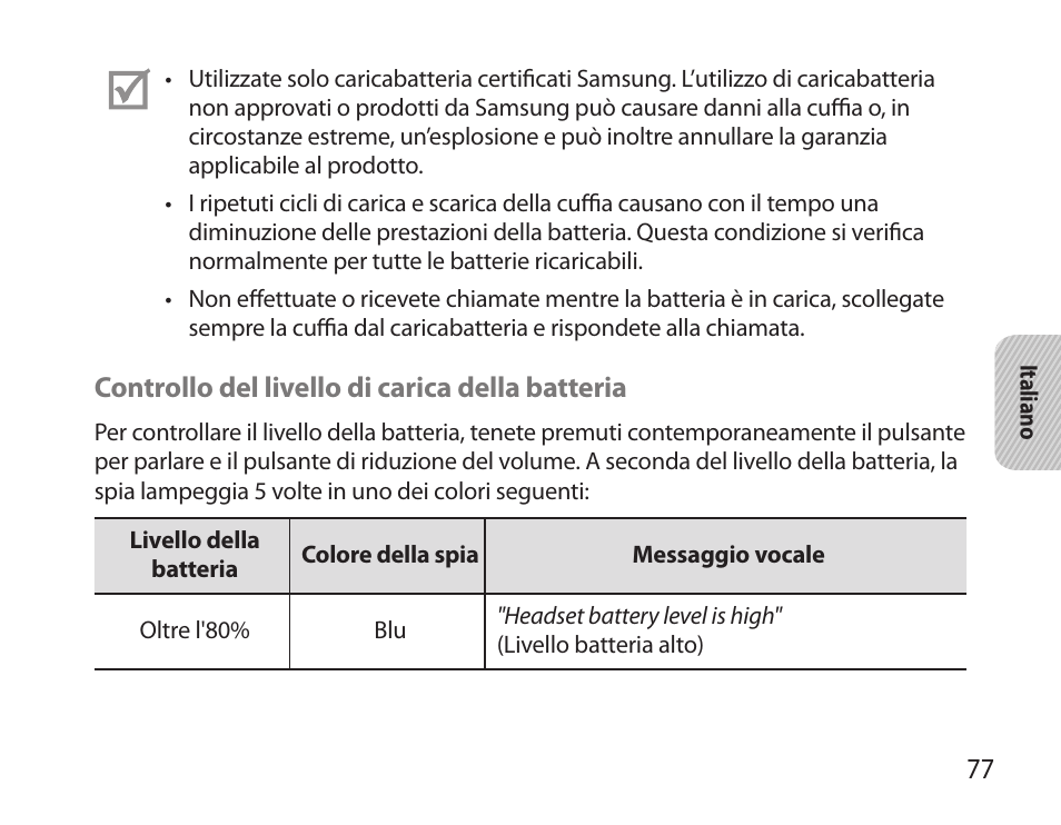Samsung BHS6000 User Manual | Page 79 / 184