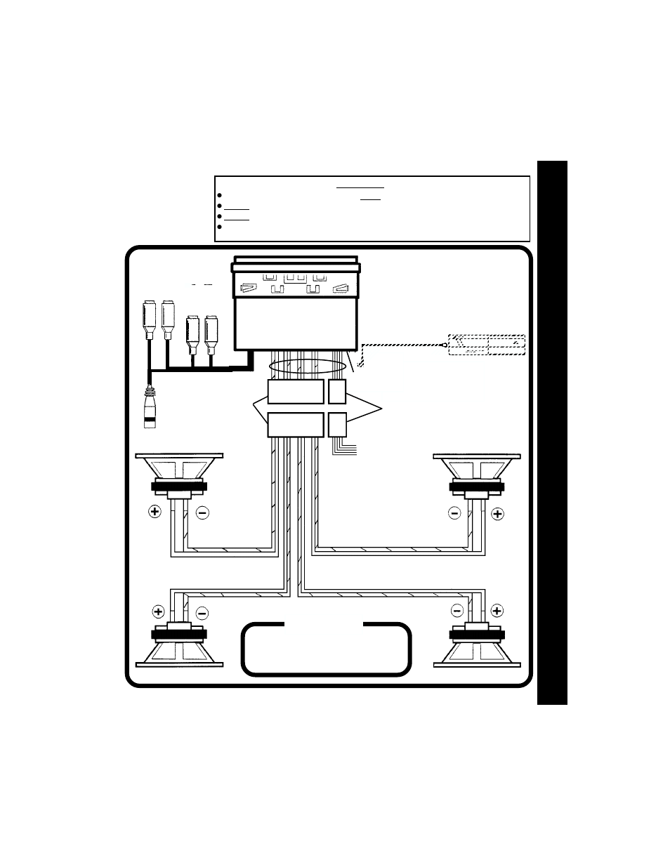 Help, Speaker wiring | Audiovox ACD-28A User Manual | Page 5 / 20