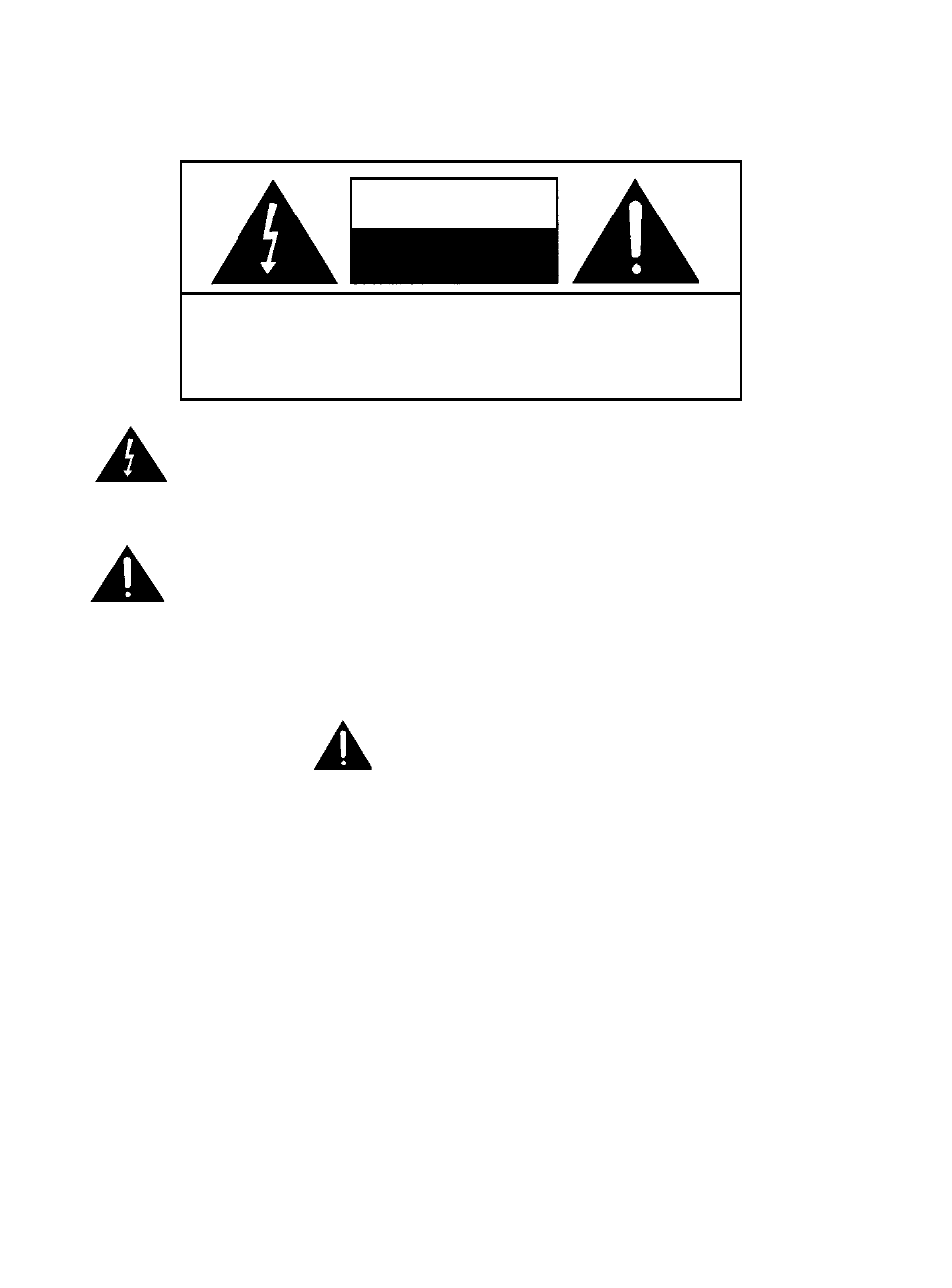 Explanation of graphic symbols warning, Caution | Audiovox MM530 User Manual | Page 2 / 12