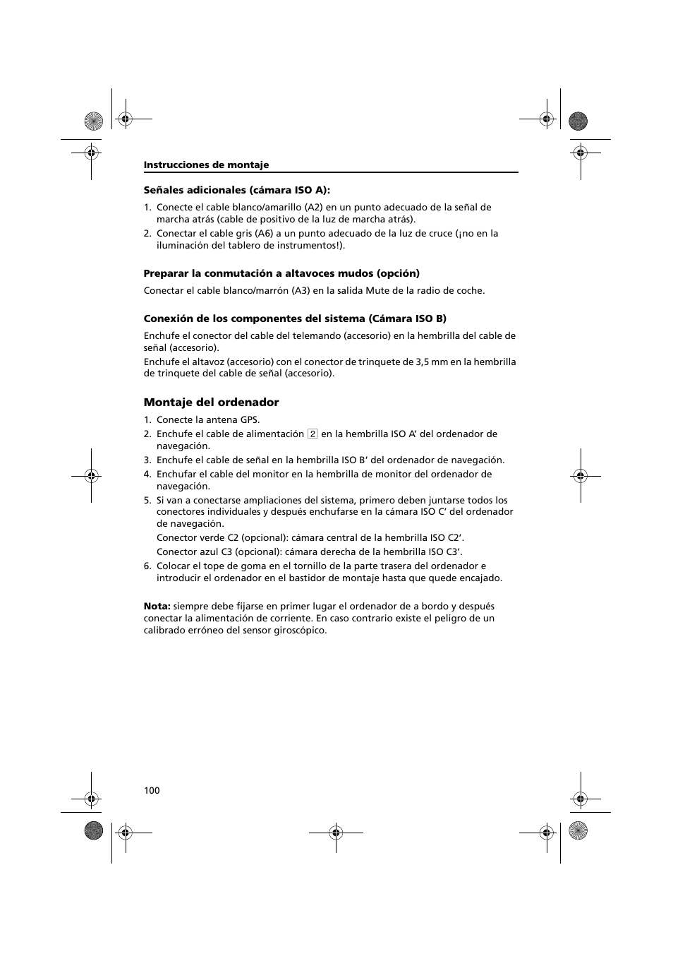 Audiovox NPC5000 User Manual | Page 100 / 105