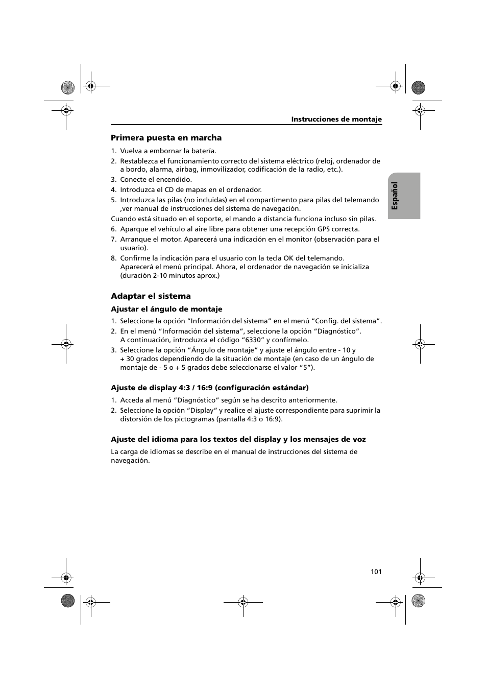 Audiovox NPC5000 User Manual | Page 101 / 105