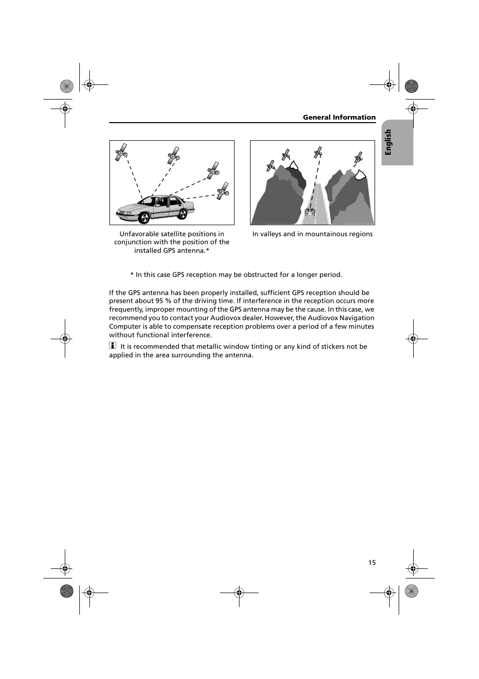 Audiovox NPC5000 User Manual | Page 15 / 105
