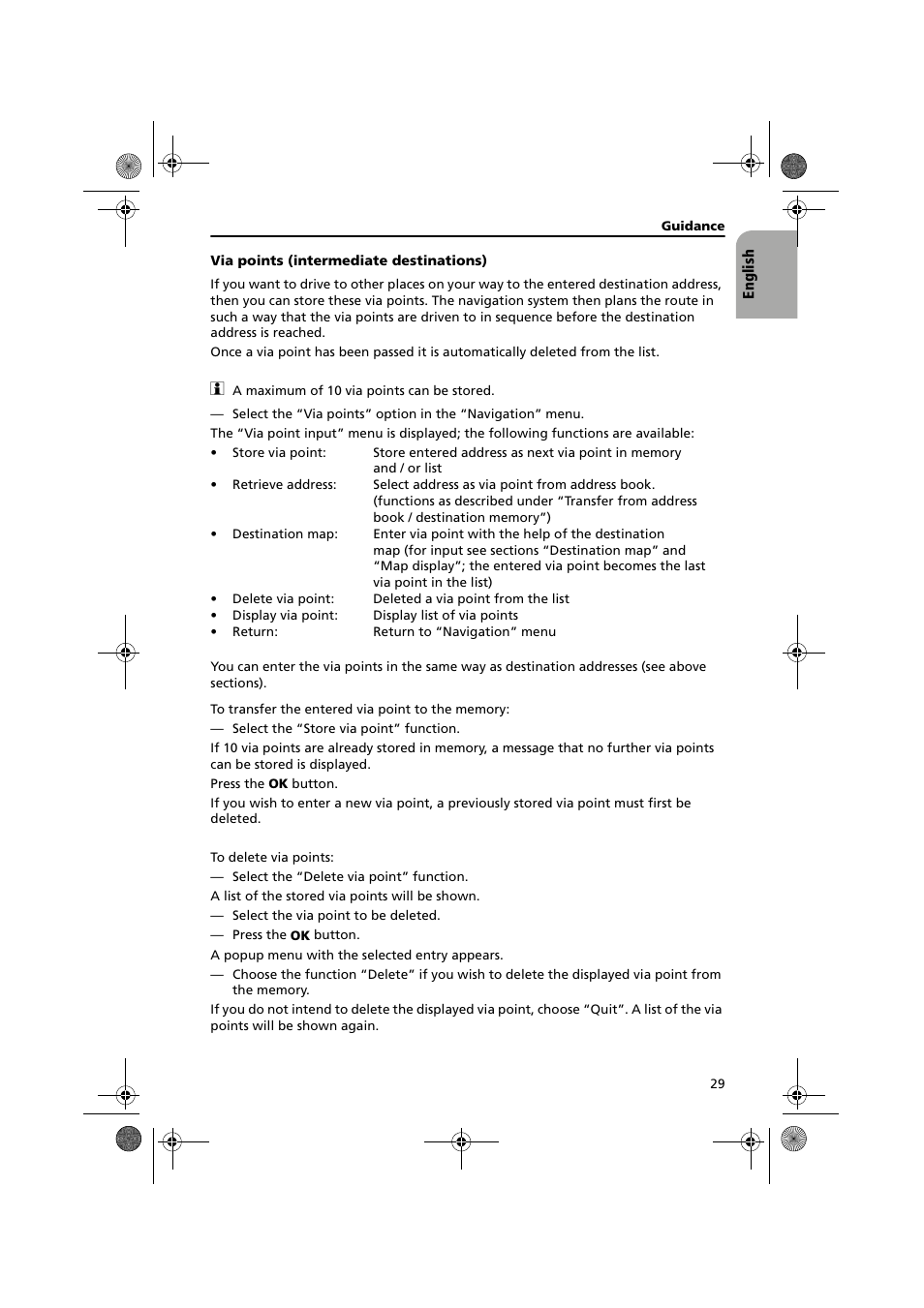 Audiovox NPC5000 User Manual | Page 29 / 105