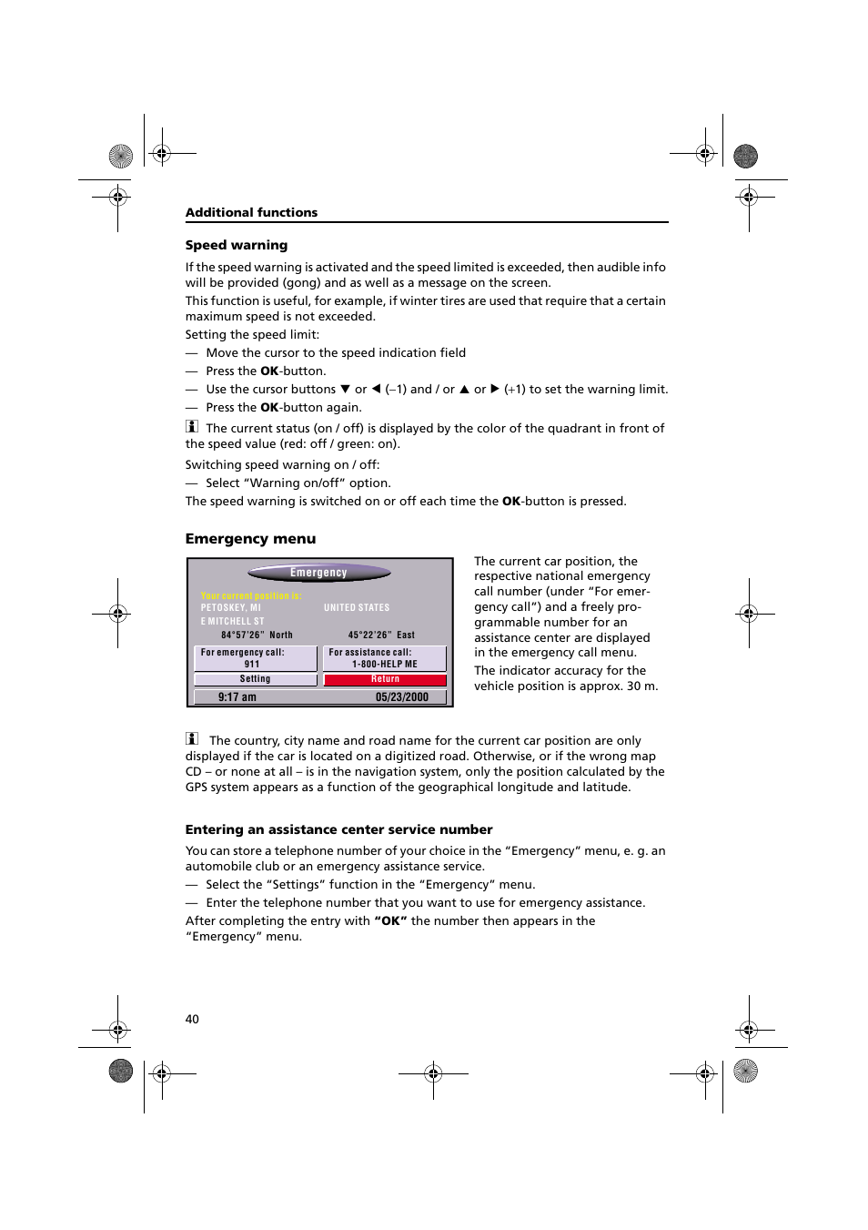 Audiovox NPC5000 User Manual | Page 40 / 105