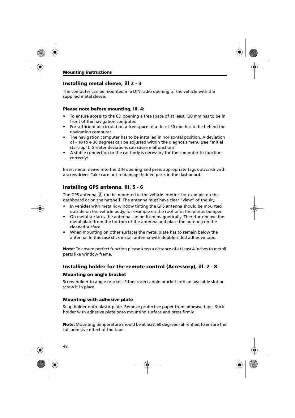 Audiovox NPC5000 User Manual | Page 48 / 105