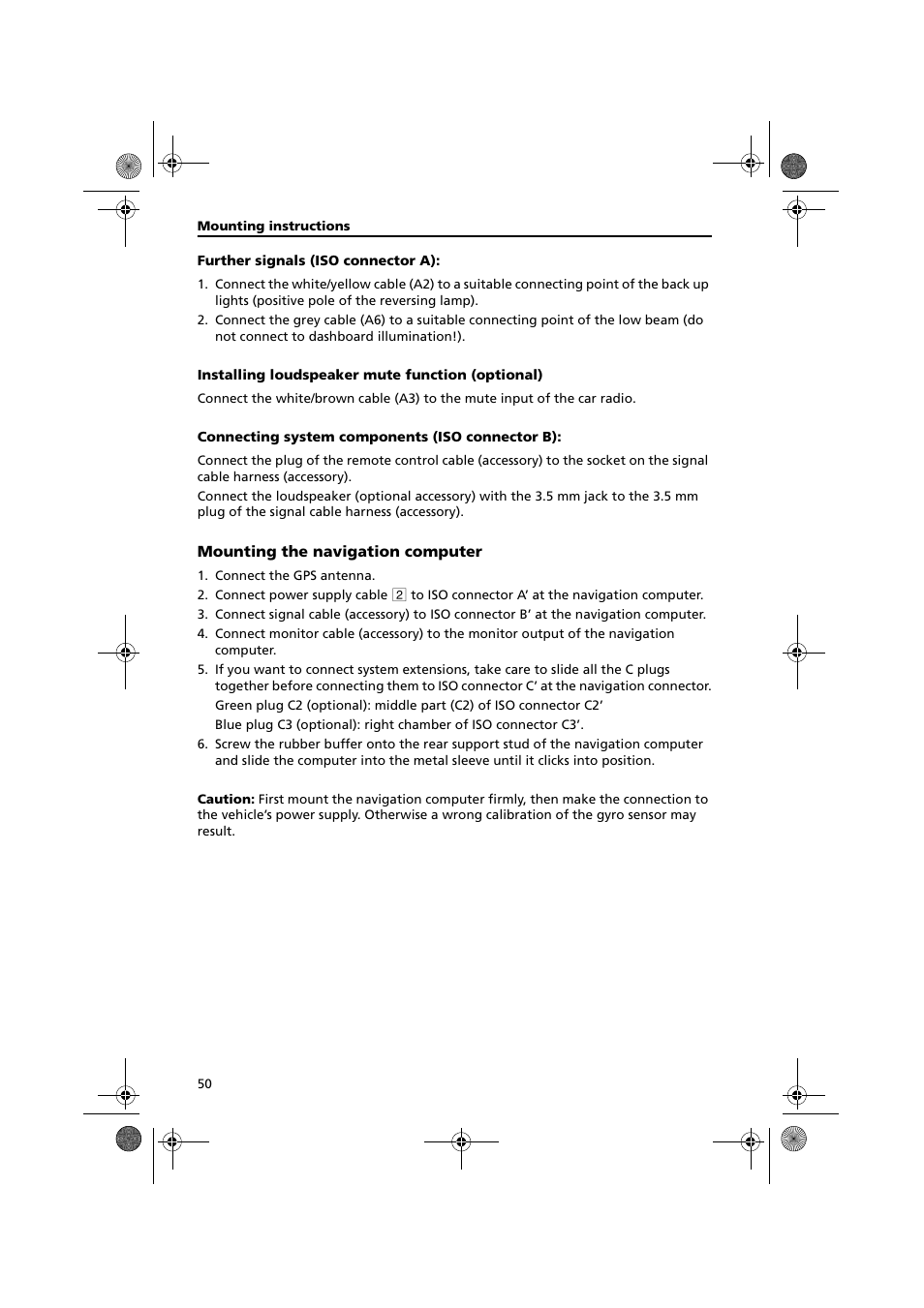Audiovox NPC5000 User Manual | Page 50 / 105