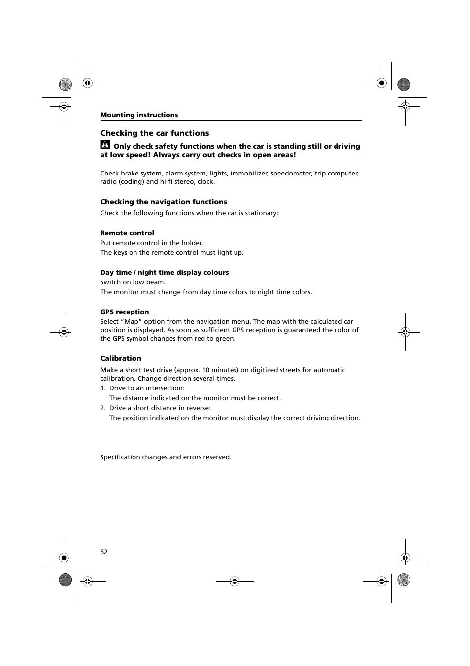 Audiovox NPC5000 User Manual | Page 52 / 105