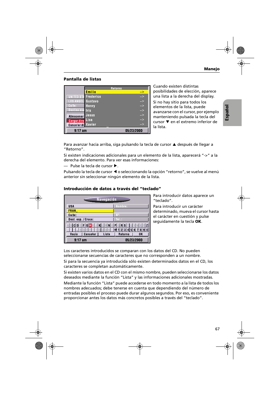 Audiovox NPC5000 User Manual | Page 67 / 105