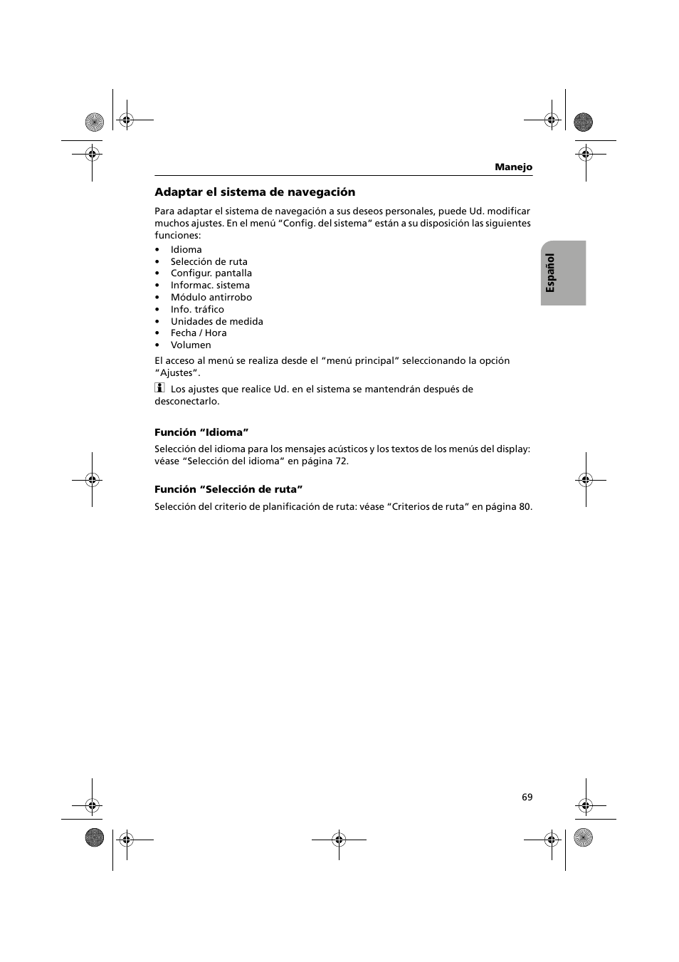 Audiovox NPC5000 User Manual | Page 69 / 105
