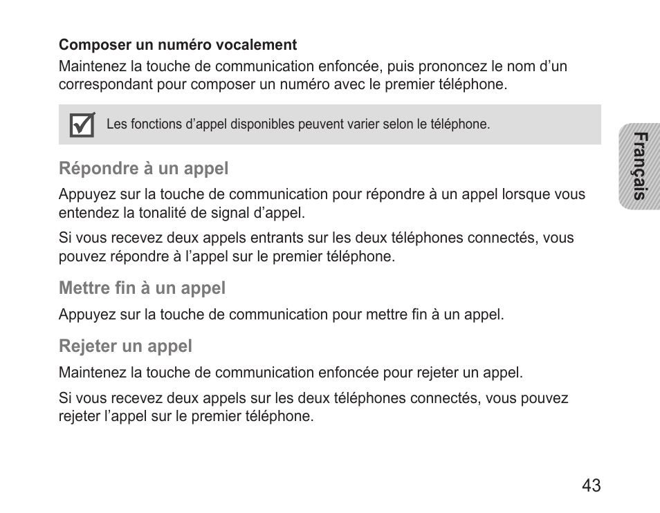 Samsung BHM3200 User Manual | Page 45 / 135