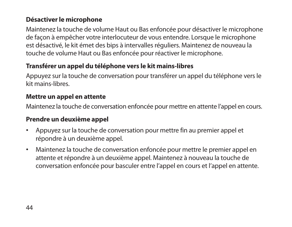 Samsung HM1800 User Manual | Page 47 / 135