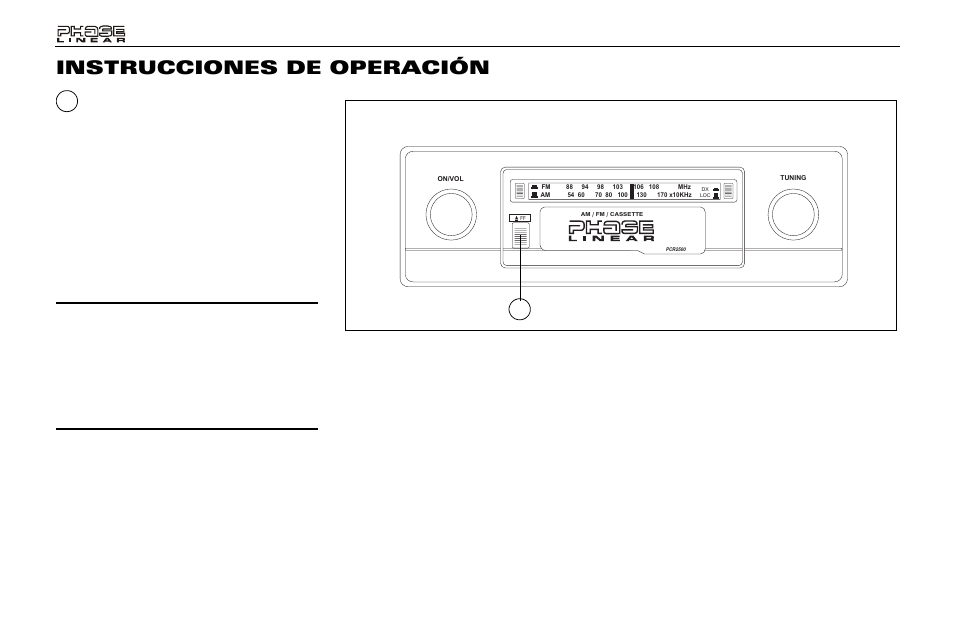 Instrucciones de operación, Botón de avance rápido/ expulsión | Audiovox PCR2500 User Manual | Page 14 / 24