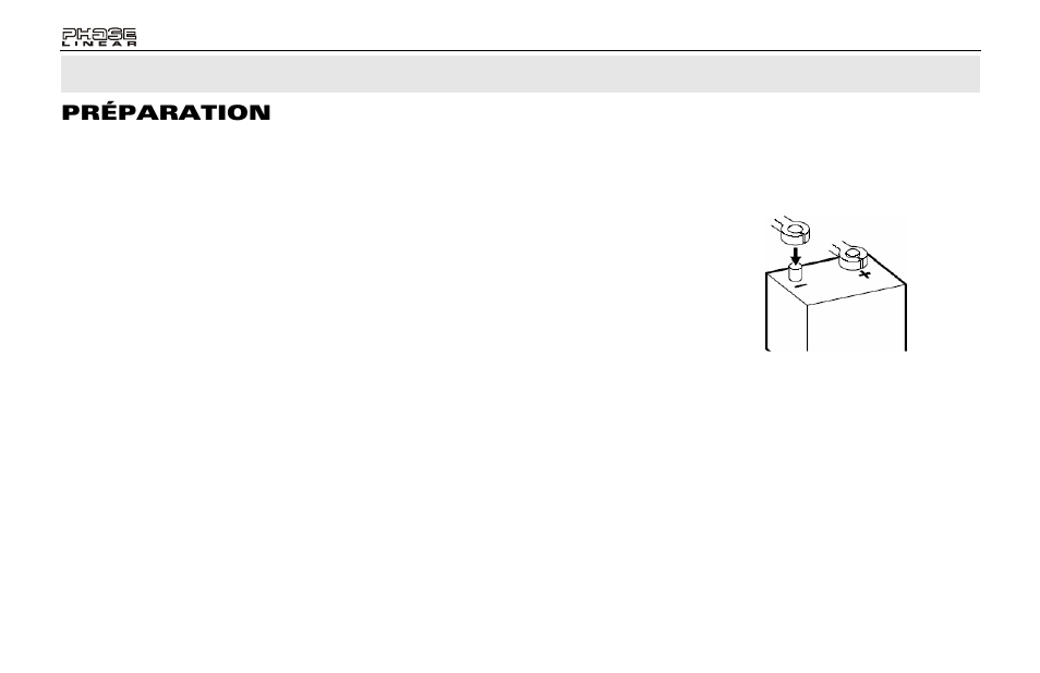 Préparation | Audiovox PCR2500 User Manual | Page 18 / 24