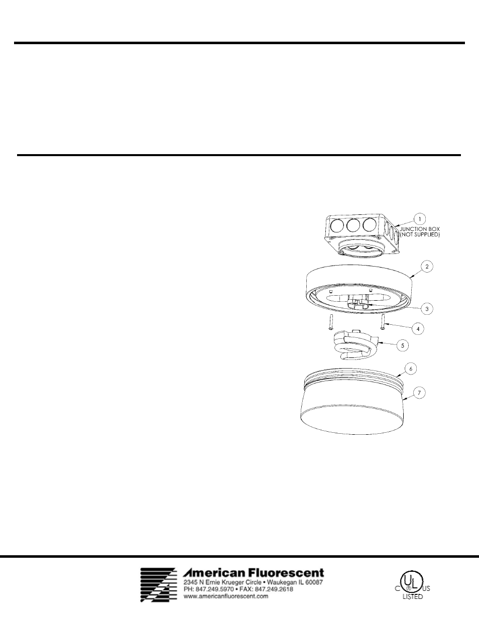 AFX ARMF1F13RBECT User Manual | 1 page