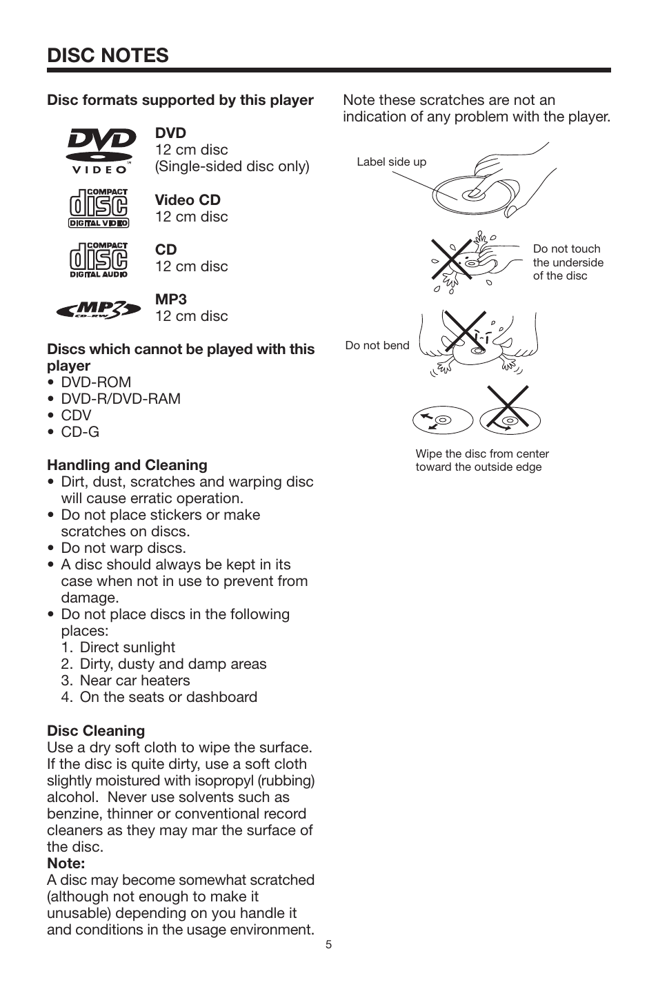 Audiovox MMDV2 User Manual | Page 5 / 22