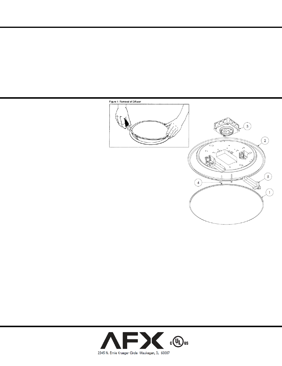 AFX CFF12122C930ENSN User Manual | 1 page