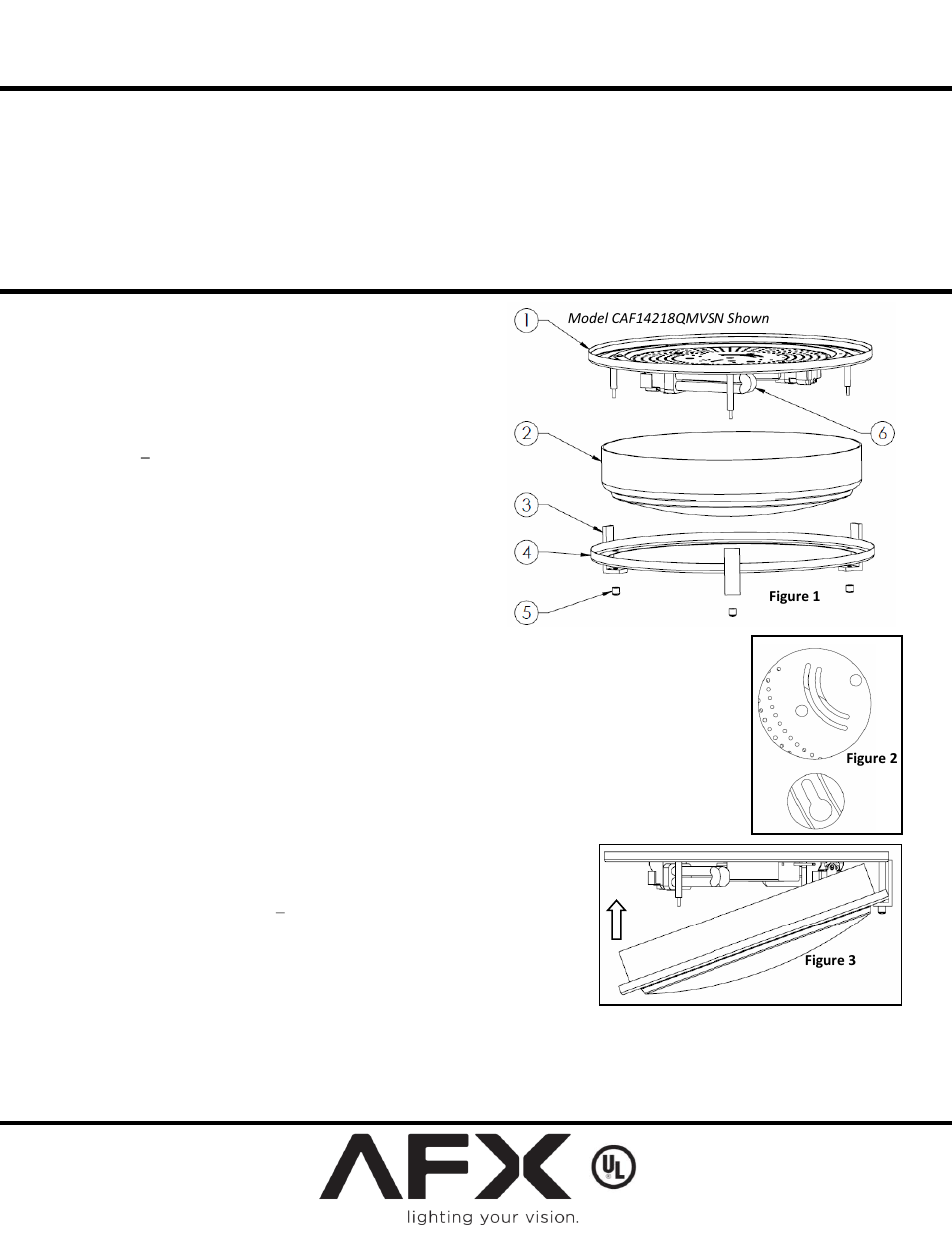 AFX CAF12213QENSN User Manual | 1 page