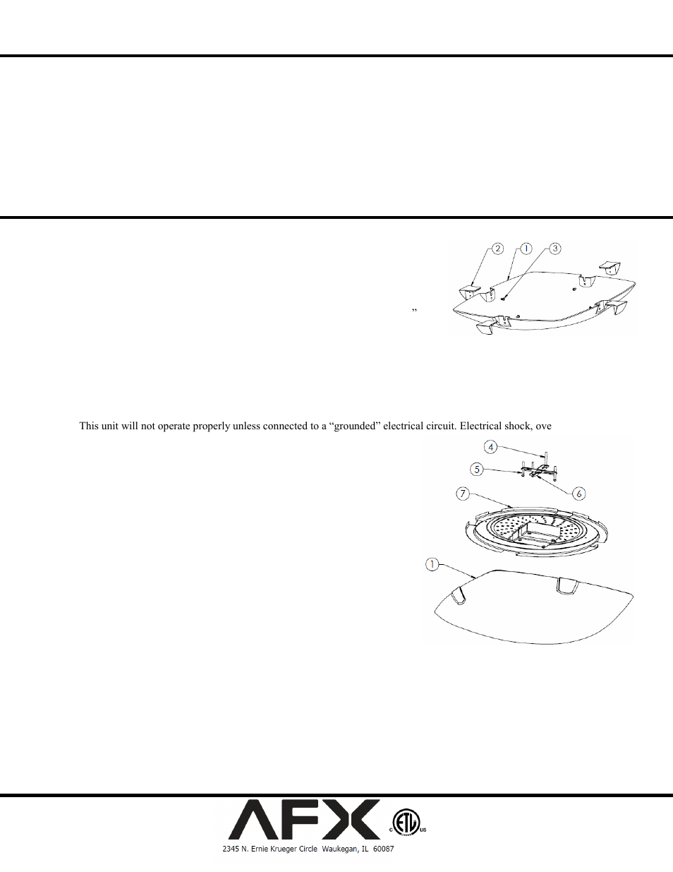 AFX DEF182400L30D1SN User Manual | 1 page