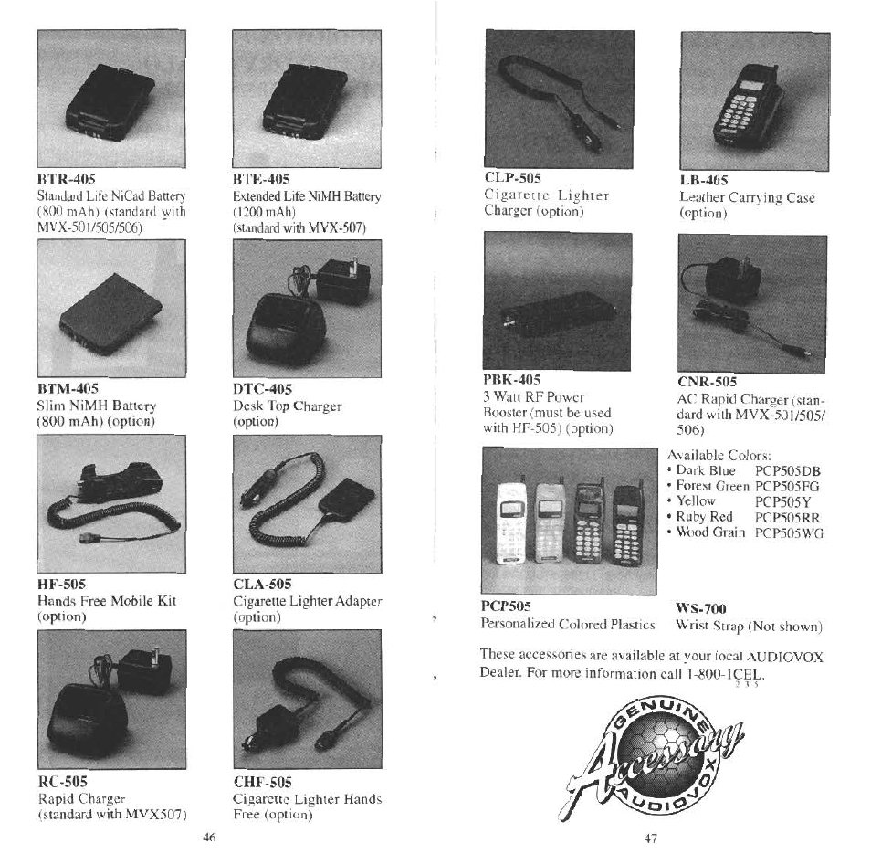 Audiovox MVX507 User Manual | Page 25 / 29