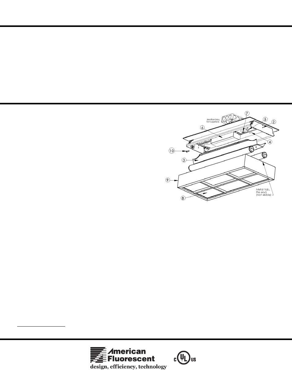 Decorative wood, Precauciones de seguridad, Surface mounted fluorescent fixture | Instrucciones para el ensamblaje | AFX MCC2U3R8 User Manual | Page 2 / 2