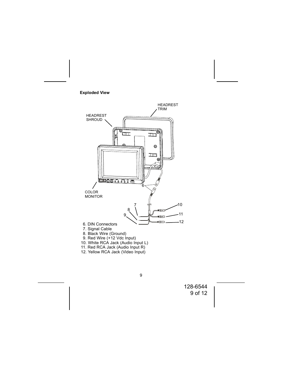 Audiovox MM56A User Manual | Page 9 / 12