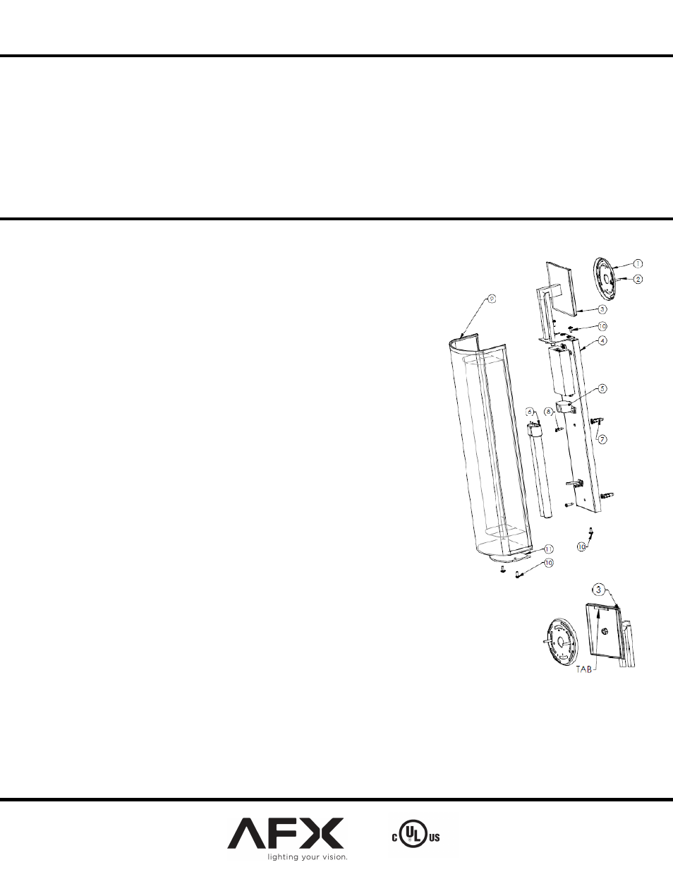 AFX CZS124PSNMV User Manual | 1 page