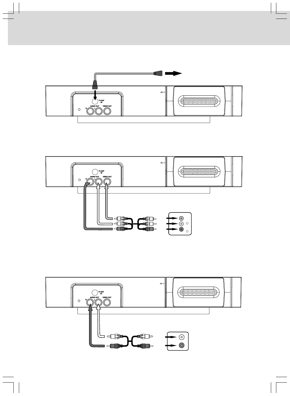 Connections, Connecting the tv antenna | Audiovox VE927 User Manual | Page 13 / 31