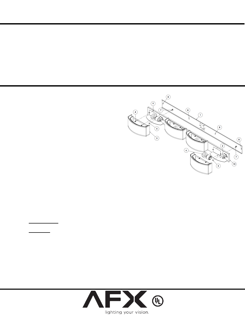 AFX CZV326SNSCT-WHWH User Manual | 1 page