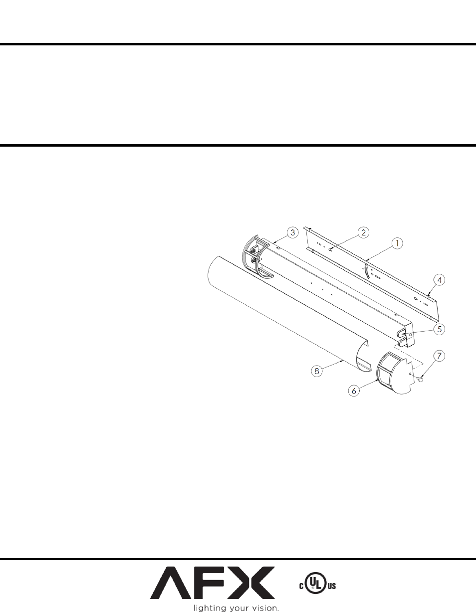 AFX EOV225RBR8 User Manual | 1 page